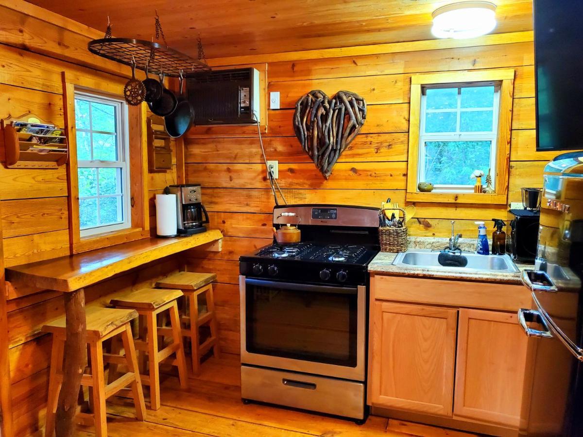 Lil' Log At Hearthstone Cabins And Camping - Pet Friendly Helen Exterior foto